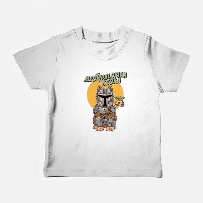 Meowdalorian And Kroku-Baby-Basic-Tee-vp021