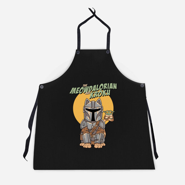 Meowdalorian And Kroku-Unisex-Kitchen-Apron-vp021