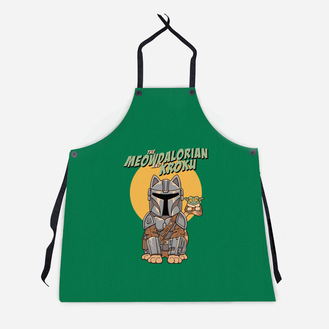 Meowdalorian And Kroku-Unisex-Kitchen-Apron-vp021