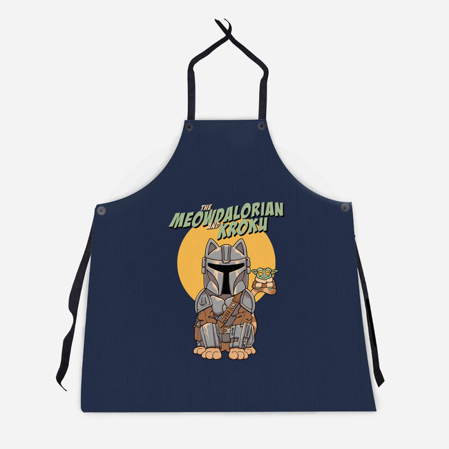 Meowdalorian And Kroku-Unisex-Kitchen-Apron-vp021