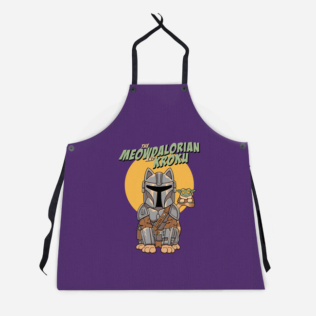 Meowdalorian And Kroku-Unisex-Kitchen-Apron-vp021