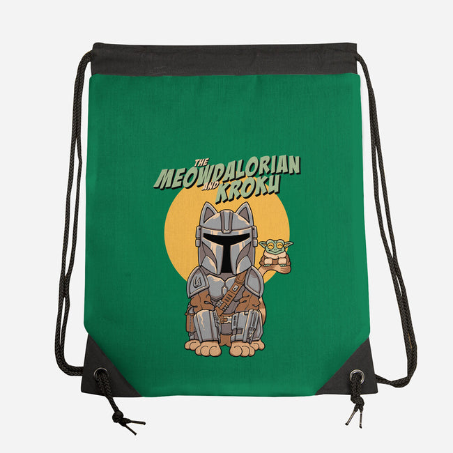 Meowdalorian And Kroku-None-Drawstring-Bag-vp021