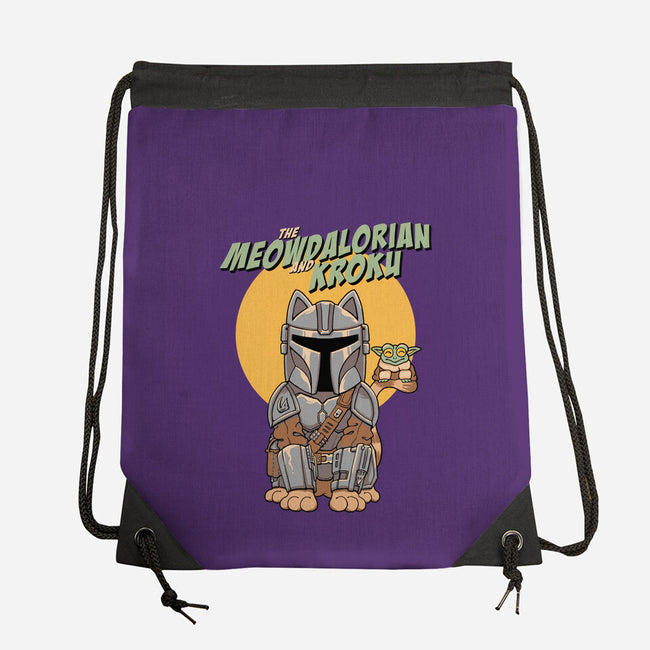 Meowdalorian And Kroku-None-Drawstring-Bag-vp021