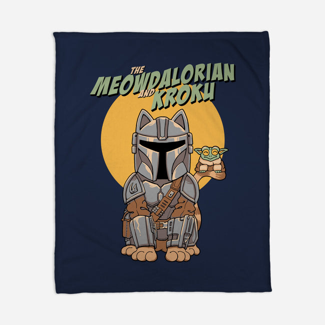 Meowdalorian And Kroku-None-Fleece-Blanket-vp021