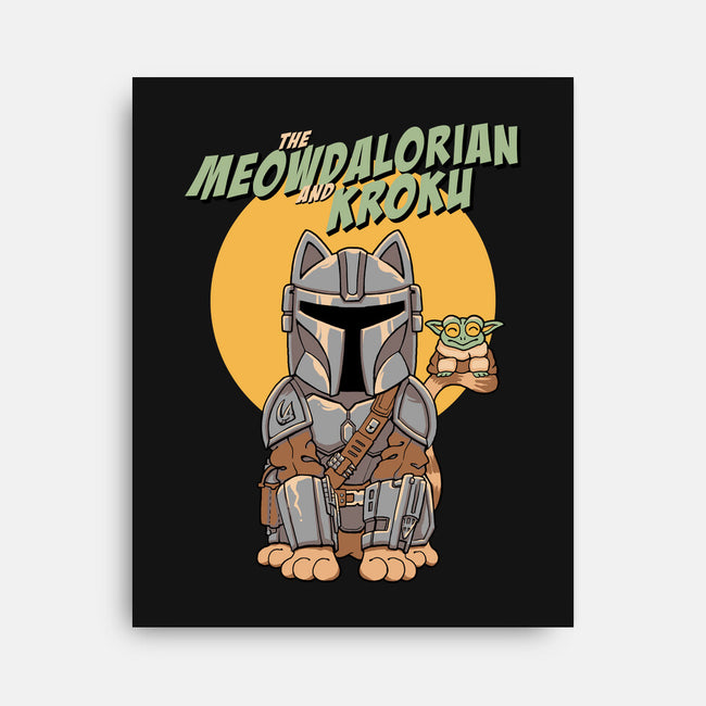 Meowdalorian And Kroku-None-Stretched-Canvas-vp021