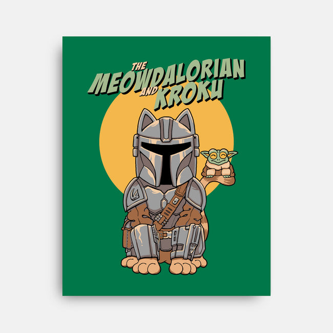 Meowdalorian And Kroku-None-Stretched-Canvas-vp021
