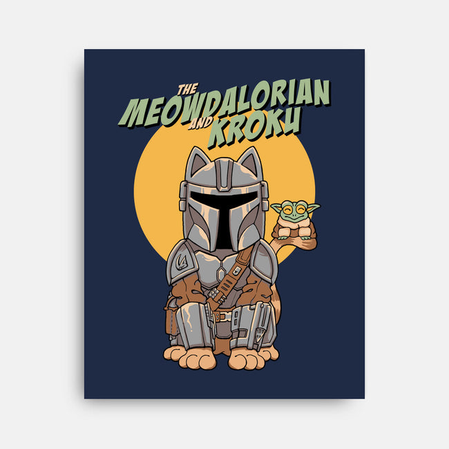 Meowdalorian And Kroku-None-Stretched-Canvas-vp021