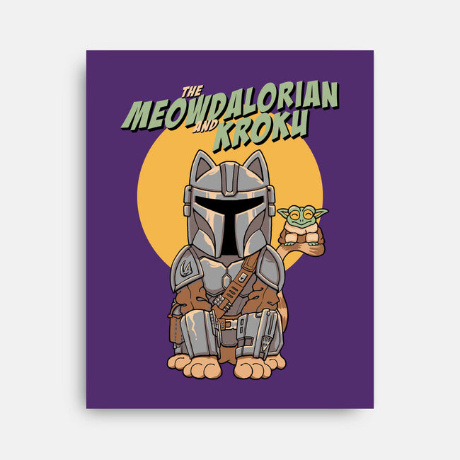 Meowdalorian And Kroku-None-Stretched-Canvas-vp021