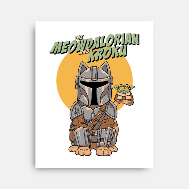 Meowdalorian And Kroku-None-Stretched-Canvas-vp021