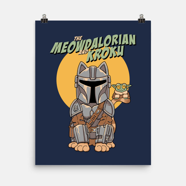 Meowdalorian And Kroku-None-Matte-Poster-vp021