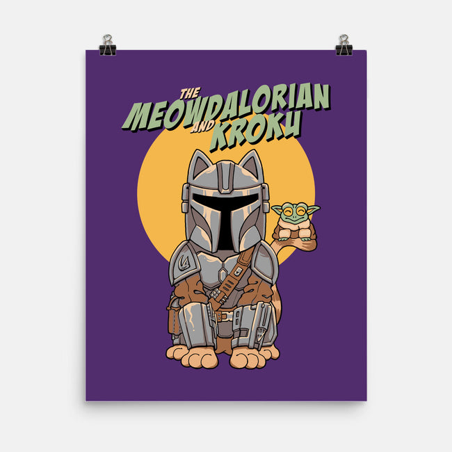 Meowdalorian And Kroku-None-Matte-Poster-vp021