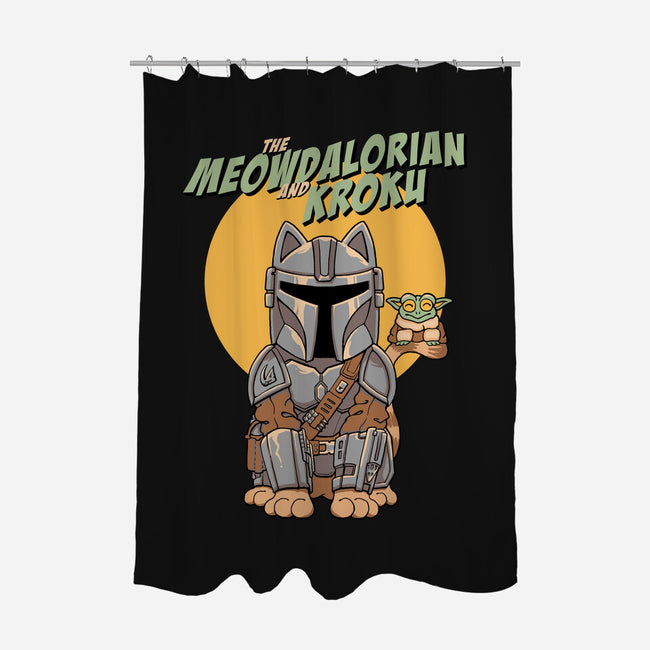 Meowdalorian And Kroku-None-Polyester-Shower Curtain-vp021