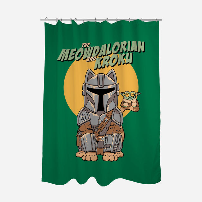 Meowdalorian And Kroku-None-Polyester-Shower Curtain-vp021