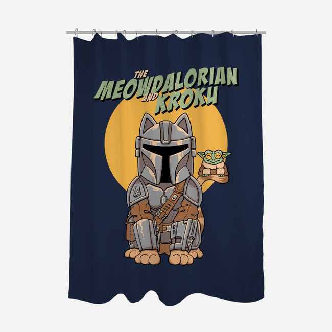 Meowdalorian And Kroku-None-Polyester-Shower Curtain-vp021