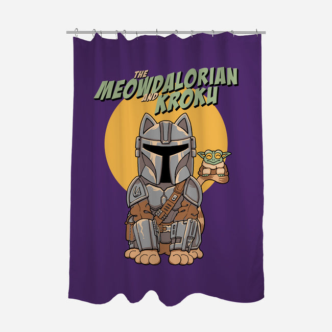 Meowdalorian And Kroku-None-Polyester-Shower Curtain-vp021
