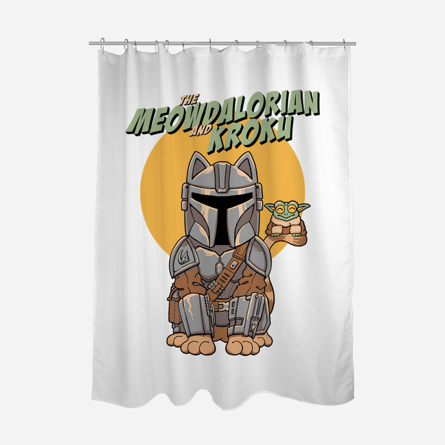 Meowdalorian And Kroku-None-Polyester-Shower Curtain-vp021