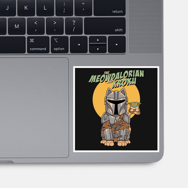 Meowdalorian And Kroku-None-Glossy-Sticker-vp021
