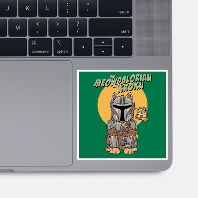 Meowdalorian And Kroku-None-Glossy-Sticker-vp021