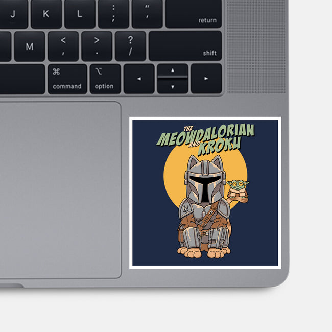 Meowdalorian And Kroku-None-Glossy-Sticker-vp021