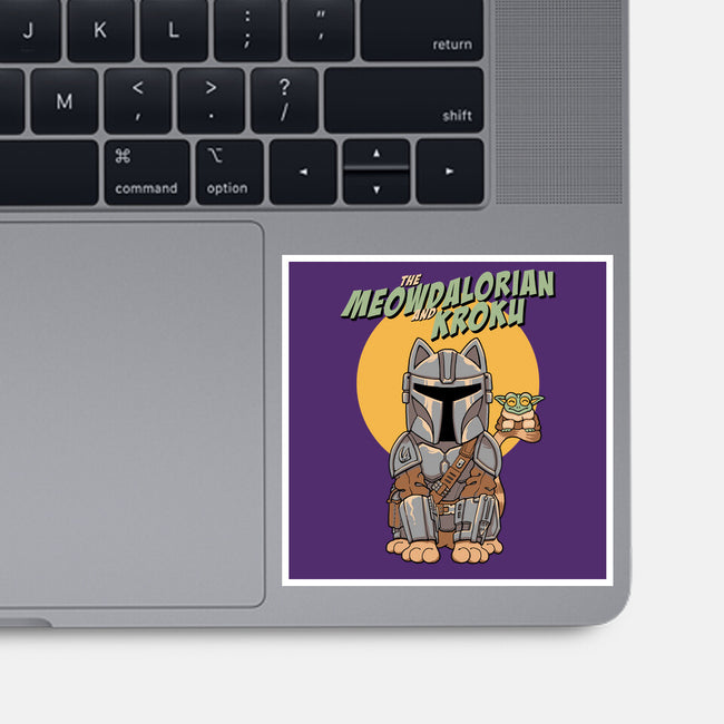 Meowdalorian And Kroku-None-Glossy-Sticker-vp021