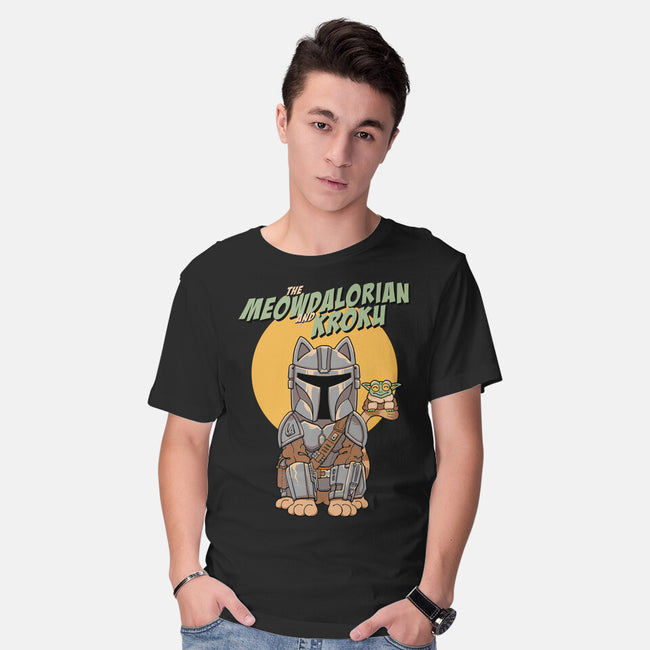 Meowdalorian And Kroku-Mens-Basic-Tee-vp021
