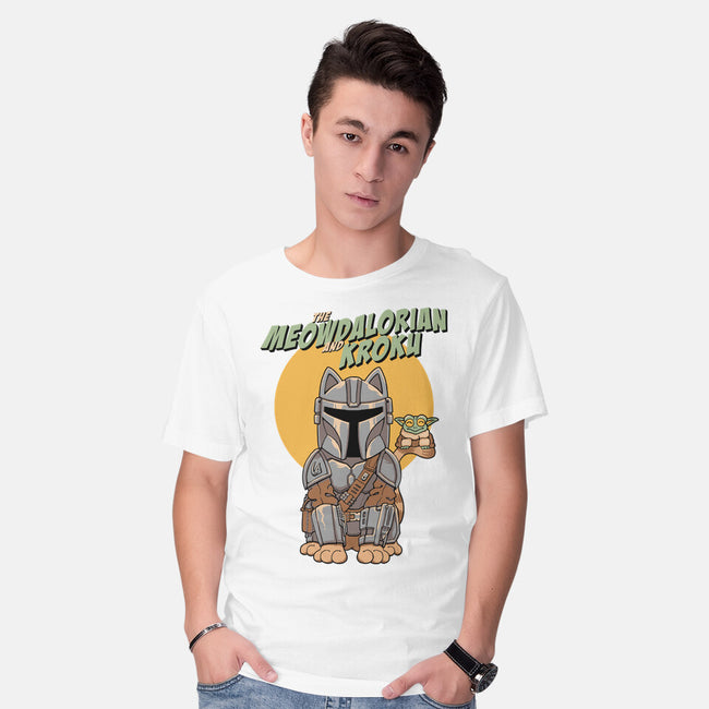Meowdalorian And Kroku-Mens-Basic-Tee-vp021