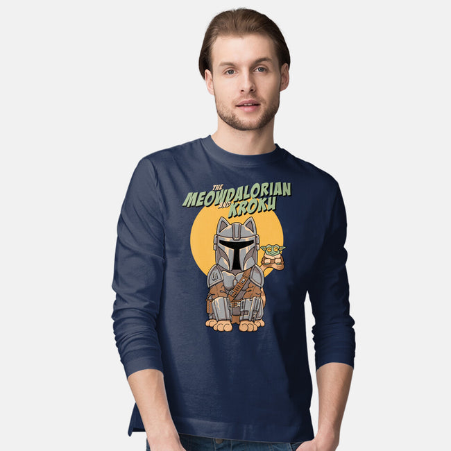 Meowdalorian And Kroku-Mens-Long Sleeved-Tee-vp021
