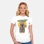 Meowdalorian And Kroku-Womens-Fitted-Tee-vp021
