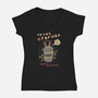 More Than Meets The Wire-Womens-V-Neck-Tee-vp021