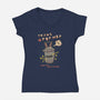 More Than Meets The Wire-Womens-V-Neck-Tee-vp021