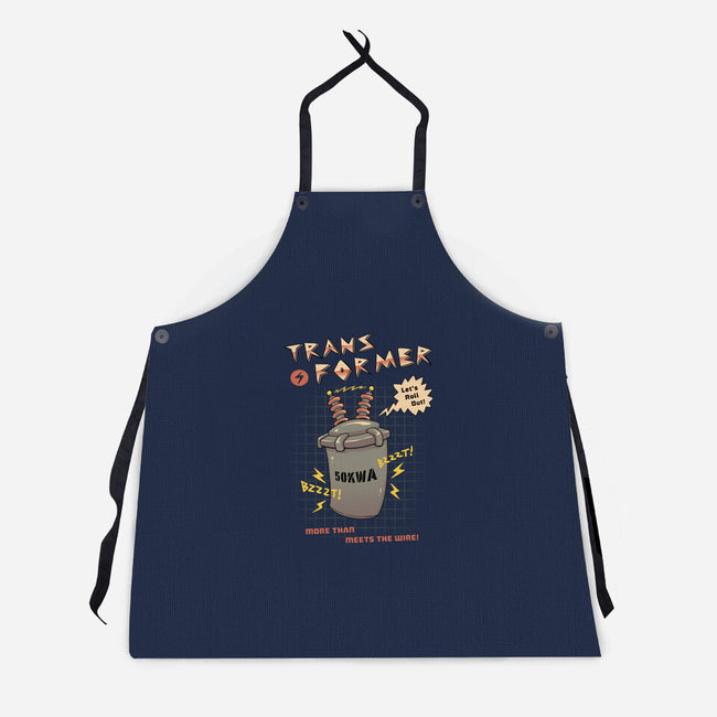 More Than Meets The Wire-Unisex-Kitchen-Apron-vp021