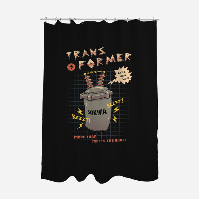 More Than Meets The Wire-None-Polyester-Shower Curtain-vp021