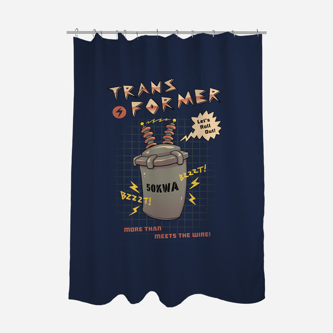 More Than Meets The Wire-None-Polyester-Shower Curtain-vp021