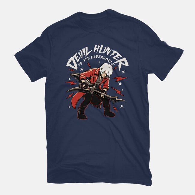 Devil Hunter Music Guitar-Mens-Heavyweight-Tee-Studio Mootant