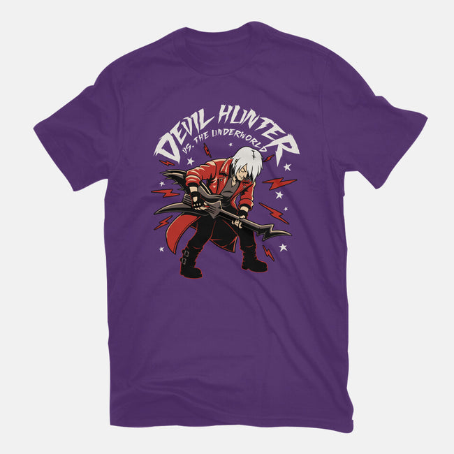Devil Hunter Music Guitar-Mens-Basic-Tee-Studio Mootant