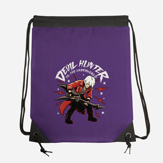 Devil Hunter Music Guitar-None-Drawstring-Bag-Studio Mootant
