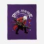 Devil Hunter Music Guitar-None-Fleece-Blanket-Studio Mootant