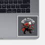 Devil Hunter Music Guitar-None-Glossy-Sticker-Studio Mootant