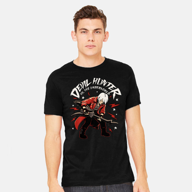 Devil Hunter Music Guitar-Mens-Heavyweight-Tee-Studio Mootant