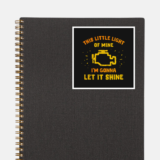 Let It Shine-None-Glossy-Sticker-kg07