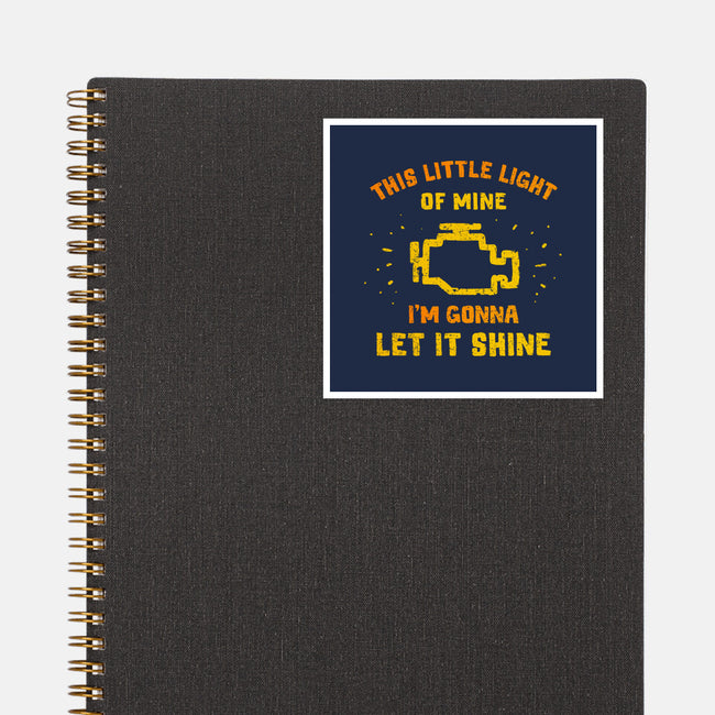 Let It Shine-None-Glossy-Sticker-kg07