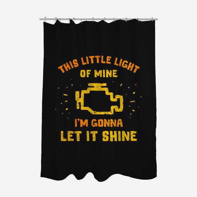 Let It Shine-None-Polyester-Shower Curtain-kg07