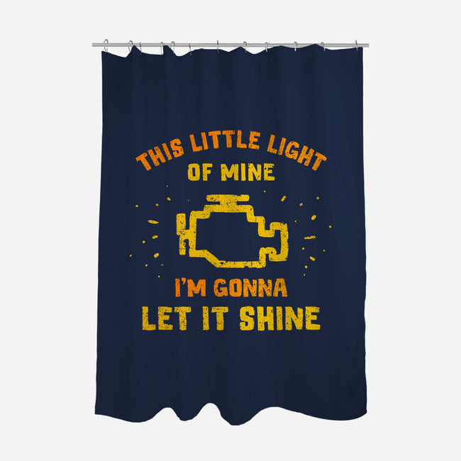 Let It Shine-None-Polyester-Shower Curtain-kg07
