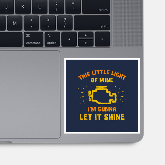 Let It Shine-None-Glossy-Sticker-kg07