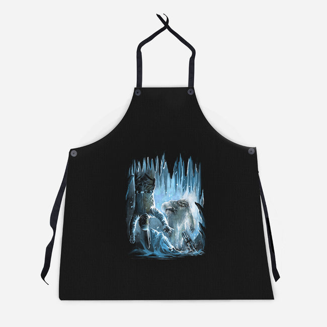 Luke Trapped-Unisex-Kitchen-Apron-zascanauta