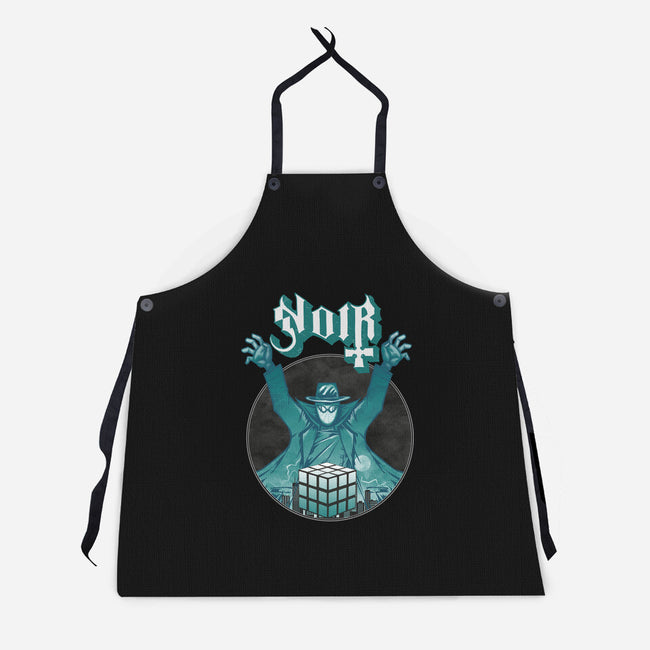 Noir Cubic-Unisex-Kitchen-Apron-joerawks