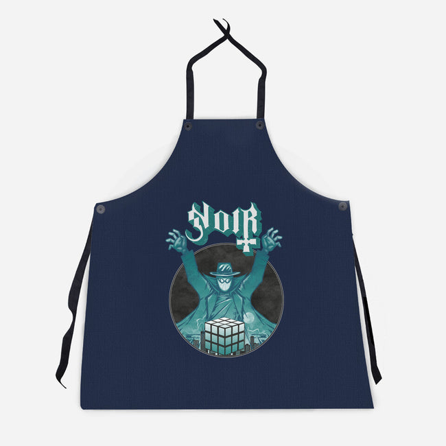 Noir Cubic-Unisex-Kitchen-Apron-joerawks
