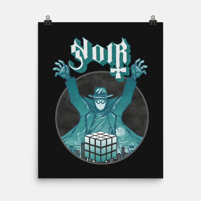 Noir Cubic-None-Matte-Poster-joerawks