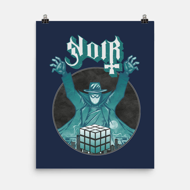 Noir Cubic-None-Matte-Poster-joerawks