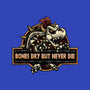 Bones Dry But Never Die-Mens-Long Sleeved-Tee-glitchygorilla
